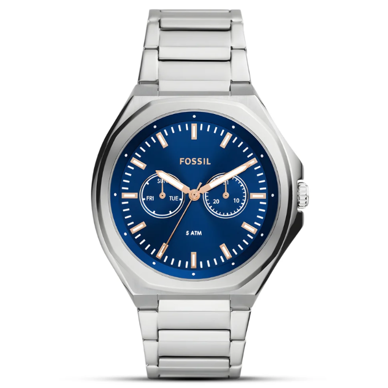 Fossil Autocross Multifunction  Stainless Steel Men's Watch